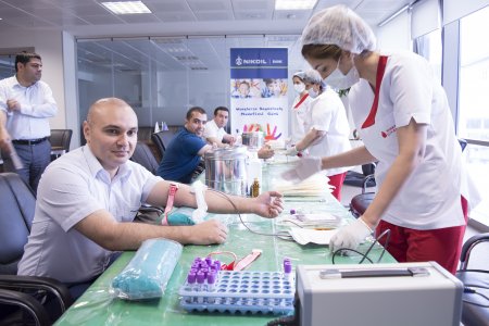 NIKOIL | Bank-n kollektivi ənənəvi donor aksiyası keçirdi NIKOIL | Bank-n kollektivi ənənəvi donor aksiyası keçirdi