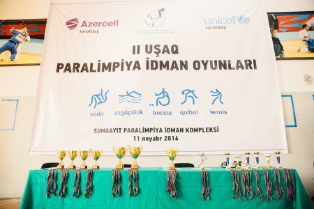 Azercell-in dəstəyi ilə II Uşaq Paralimpiya Oyunları keçirilib Azercell-in dəstəyi ilə II Uşaq Paralimpiya Oyunları keçirilib