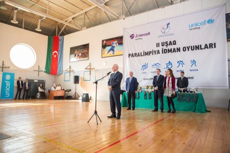 Azercell-in dəstəyi ilə II Uşaq Paralimpiya Oyunları keçirilib Azercell-in dəstəyi ilə II Uşaq Paralimpiya Oyunları keçirilib