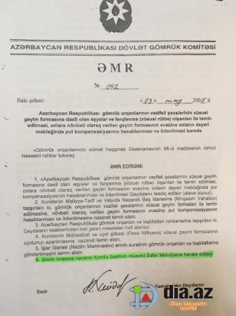 Təqaüddə olan gömrük zabitləri Səfər Mehdiyevi məhkəməyə verməyə hazırlaşır Təqaüddə olan gömrük zabitləri Səfər Mehdiyevi məhkəməyə verməyə hazırlaşır