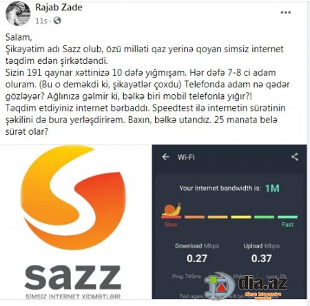 "Millətini qaz yerinə qoyan "SAZZ"..." "Millətini qaz yerinə qoyan "SAZZ"..."