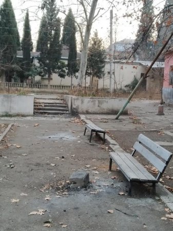Gəncədə xaraba günə qalan Rəsulzadə parkı... Gəncədə xaraba günə qalan Rəsulzadə parkı...