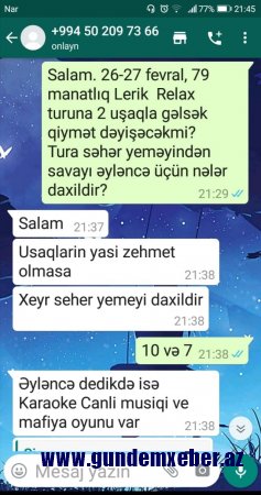 “Relax” ÖZÜNƏ YIĞIŞMIR: Xocalı Soyqırımını belə “anacaq”lar... “Relax” ÖZÜNƏ YIĞIŞMIR: Xocalı Soyqırımını belə “anacaq”lar...