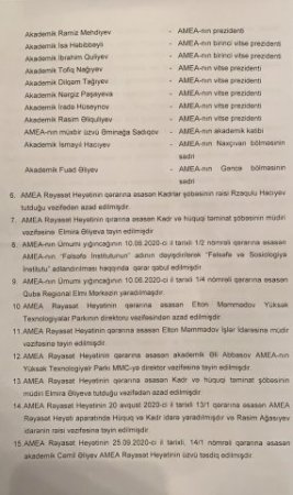 AMEA ELM OCAĞIDIR, BAZAR DEYİL.., cənab Mehdiyev! AMEA ELM OCAĞIDIR, BAZAR DEYİL.., cənab Mehdiyev!