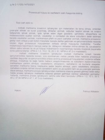 "Bunlara görə Sabirabad DAİM-in direktoru Yaqubov Heydər Mirağa oğlu məsuliyyət daşıyır..." "Bunlara görə Sabirabad DAİM-in direktoru Yaqubov Heydər Mirağa oğlu məsuliyyət daşıyır..."