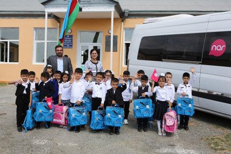 “Nar” Tərtər və Füzuli məktəbinin birincilərini məktəb ləvazimatları ilə təmin edib “Nar” Tərtər və Füzuli məktəbinin birincilərini məktəb ləvazimatları ilə təmin edib
