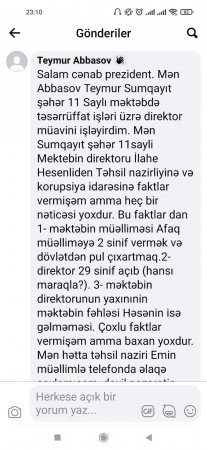 Ağlar günə qalan TƏHSİLİMİZ... Ağlar günə qalan TƏHSİLİMİZ...