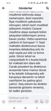 Ağlar günə qalan TƏHSİLİMİZ... Ağlar günə qalan TƏHSİLİMİZ...