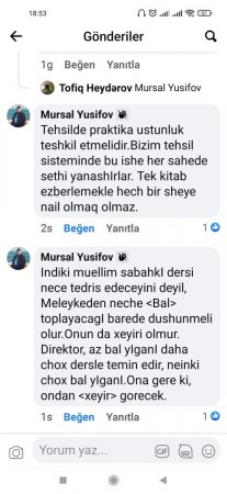 Ağlar günə qalan TƏHSİLİMİZ... Ağlar günə qalan TƏHSİLİMİZ...