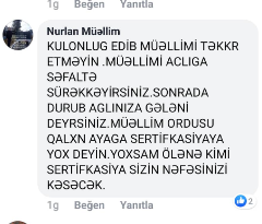 Müəllimlərin NAZİRƏ QARŞI QİYAMI... Müəllimlərin NAZİRƏ QARŞI QİYAMI...