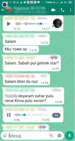 Texniki-Humanitar liseydə valideynlərdən direktorun ad gününə pul yığılır Texniki-Humanitar liseydə valideynlərdən direktorun ad gününə pul yığılır