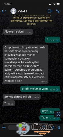 Dələduz `YATIRIM` qurbanı olan vətəndaşlar GİLEY EDİR Dələduz `YATIRIM` qurbanı olan vətəndaşlar GİLEY EDİR