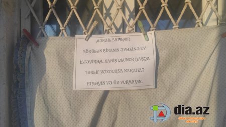 Bakıda sakinlər qeyri-adi ETİRAZA BAŞLADI Bakıda sakinlər qeyri-adi ETİRAZA BAŞLADI