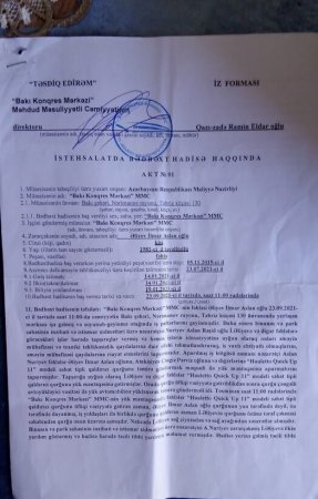 "Mənə dəyən maddi-mənəvi ziyan ödənilmir” "Mənə dəyən maddi-mənəvi ziyan ödənilmir”