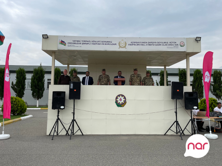 Nar Silahlı Qüvvələr Günü münasibətilə hərbçiləri təbrik etdi Nar Silahlı Qüvvələr Günü münasibətilə hərbçiləri təbrik etdi
