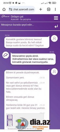 'Azercell'dən müştərisinə BALANS TƏLƏSİ 'Azercell'dən müştərisinə BALANS TƏLƏSİ