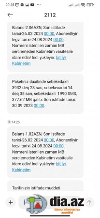 'Azercell'dən müştərisinə BALANS TƏLƏSİ 'Azercell'dən müştərisinə BALANS TƏLƏSİ