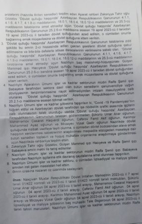 Yoldaş Dadaşovanın ABSURD QƏRARLARI... Yoldaş Dadaşovanın ABSURD QƏRARLARI...