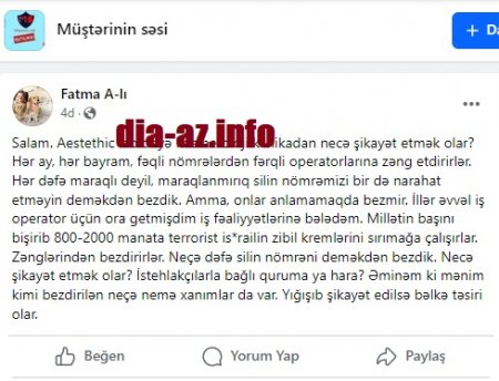 "Yığışıb şikayət edilsə, bəlkə təsiri olar..." "Yığışıb şikayət edilsə, bəlkə təsiri olar..."