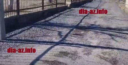 Şəhid adını daşıyan küçənin ACINACAQLI DURUMU... Şəhid adını daşıyan küçənin ACINACAQLI DURUMU...