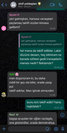 Tələbələr arasında TƏXRİBATÇI TƏBLİĞAT... Tələbələr arasında TƏXRİBATÇI TƏBLİĞAT...