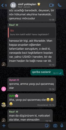 Tələbələr arasında TƏXRİBATÇI TƏBLİĞAT... Tələbələr arasında TƏXRİBATÇI TƏBLİĞAT...