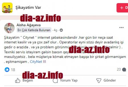 "Belə məsuliyyətsiz başqa bir şirkət görməmişəm..." "Belə məsuliyyətsiz başqa bir şirkət görməmişəm..."