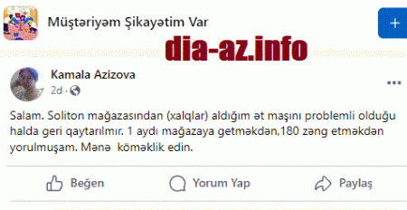 Xarab məhsul satırlar... hələ müştərini də incidirlər... Xarab məhsul satırlar... hələ müştərini də incidirlər...