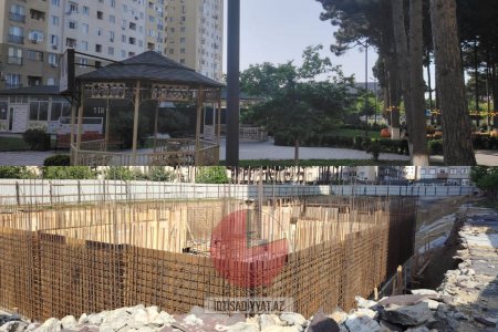 “Kristal Abşeron”un parkı bağlandı, ağaclar yoxa çıxdı “Kristal Abşeron”un parkı bağlandı, ağaclar yoxa çıxdı