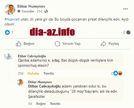 Keçmiş deputat `Azercell`ə OD PÜSKÜRDÜ Keçmiş deputat `Azercell`ə OD PÜSKÜRDÜ