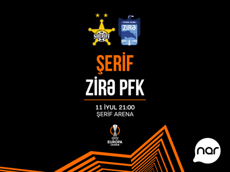 “Nar” “Zirə” komandasına UEFA Avropa Liqasında uğurlar arzulayır! “Nar” “Zirə” komandasına UEFA Avropa Liqasında uğurlar arzulayır!