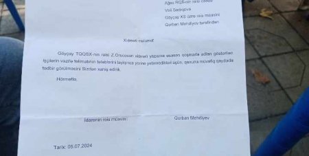 “Azəriqaz”da əgər rəhbərliyin qanunlardan xəbəri yoxdursa... “Azəriqaz”da əgər rəhbərliyin qanunlardan xəbəri yoxdursa...