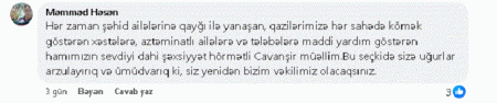 Cavanşir Feyziyevin böyük qorxusu... Cavanşir Feyziyevin böyük qorxusu...