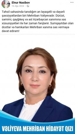Təhsil nazirinin müşaviri Elnur Nəsibovun qanunsuz seçki kampaniyası Təhsil nazirinin müşaviri Elnur Nəsibovun qanunsuz seçki kampaniyası