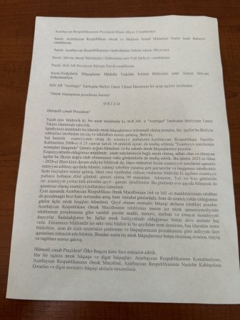 `Azəriqaz`da narazı işçilər TƏQİB OLUNUR `Azəriqaz`da narazı işçilər TƏQİB OLUNUR