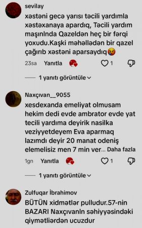 Naxçıvanda səhiyyədən narazılıq pik həddə çatıb... Naxçıvanda səhiyyədən narazılıq pik həddə çatıb...